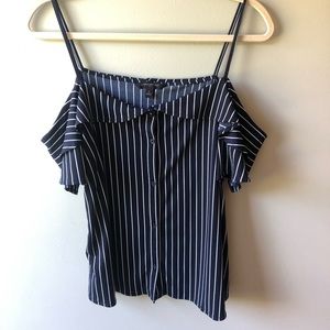 Strapped Off the Shoulder top